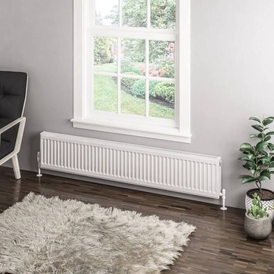 Eastbrook Type 11 paneelradiator 160x30cm 981W wit glans