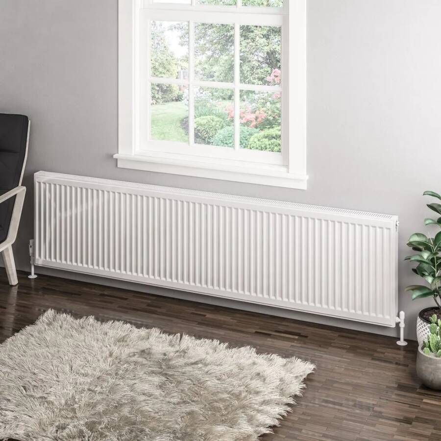 Eastbrook Type 11 paneelradiator 200x50cm 1986W wit glans
