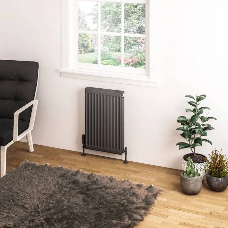 Eastbrook Type 11 paneelradiator 40x60cm 468W antraciet
