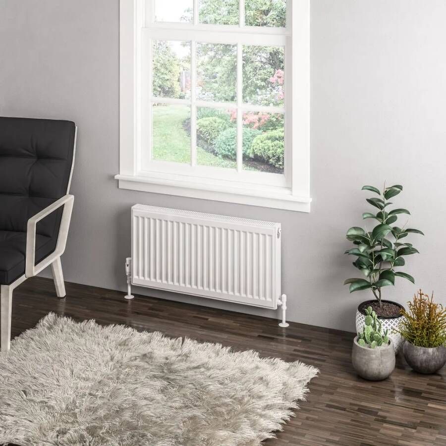 Eastbrook Type 11 paneelradiator 80x40cm 646W wit glans