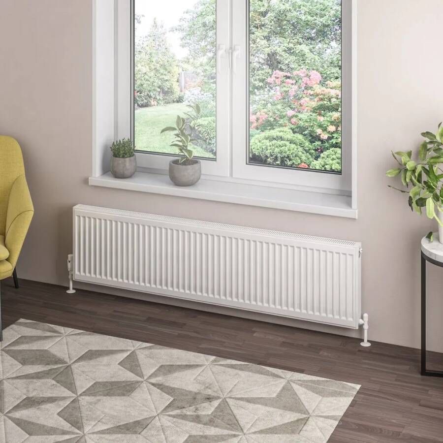 Eastbrook Type 21 paneelradiator 160x40cm 1926W wit glans