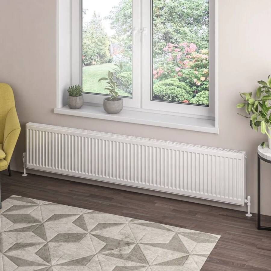 Eastbrook Type 21 paneelradiator 200x40cm 2408W wit glans