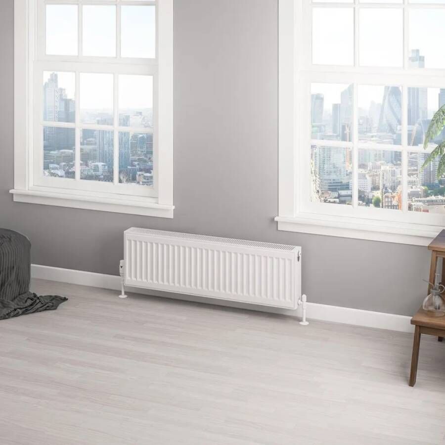 Eastbrook Type 22 paneelradiator 100x30cm 1162W wit glans