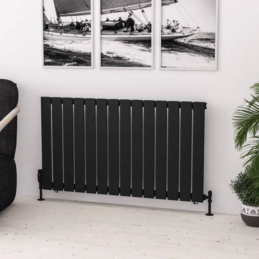 Eastbrook Warrington paneelradiator type 10 105x60cm 927W zwart mat
