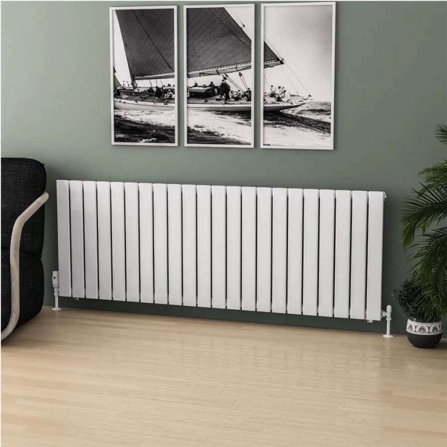 Eastbrook Warrington paneelradiator type 10 165x60cm 1455W wit glans