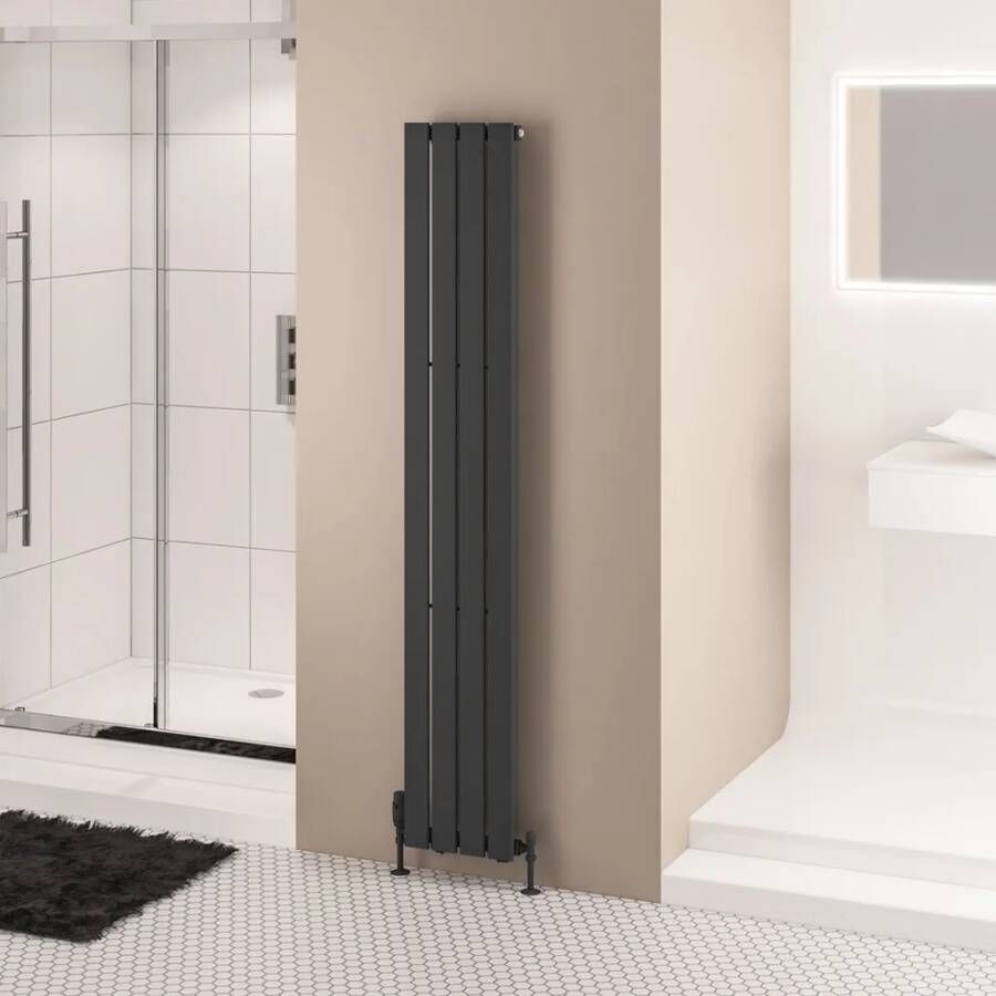 Eastbrook Warrington paneelradiator type 10 30x180cm 705W antraciet