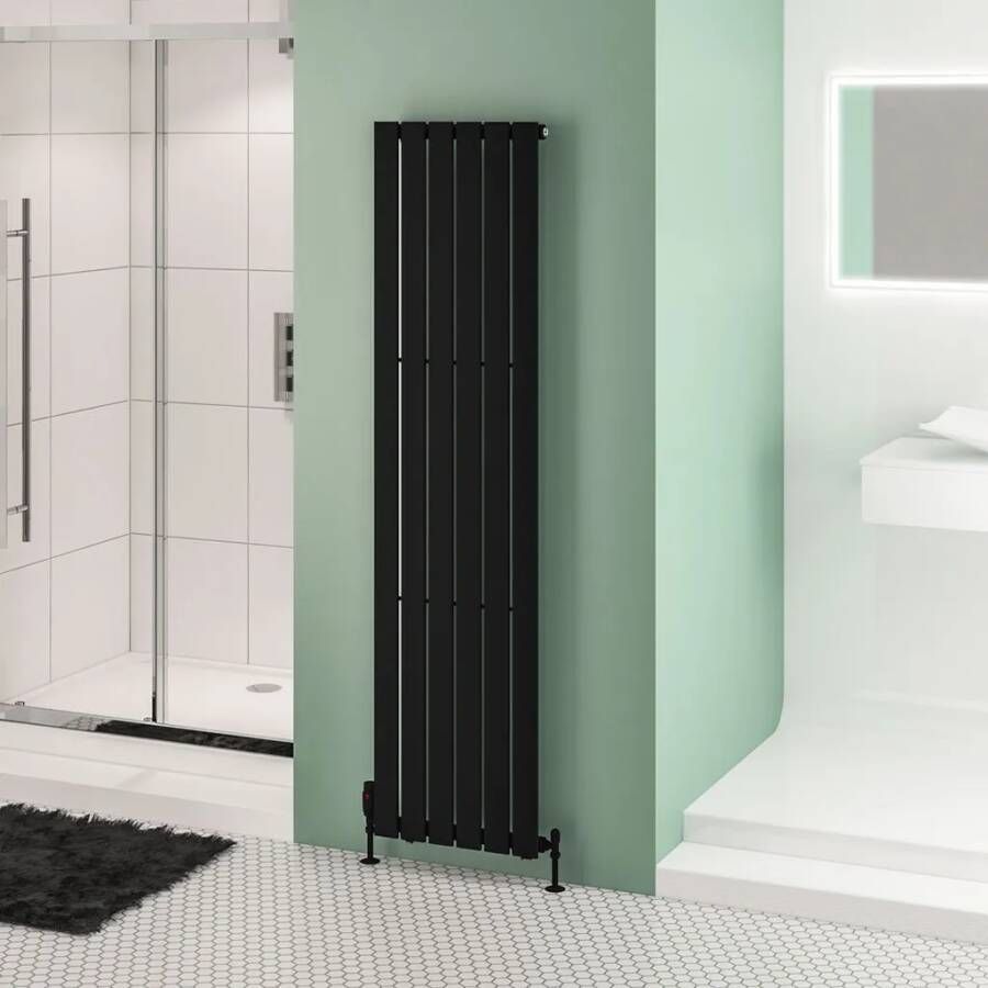 Eastbrook Warrington paneelradiator type 10 45x180cm 1059W zwart mat