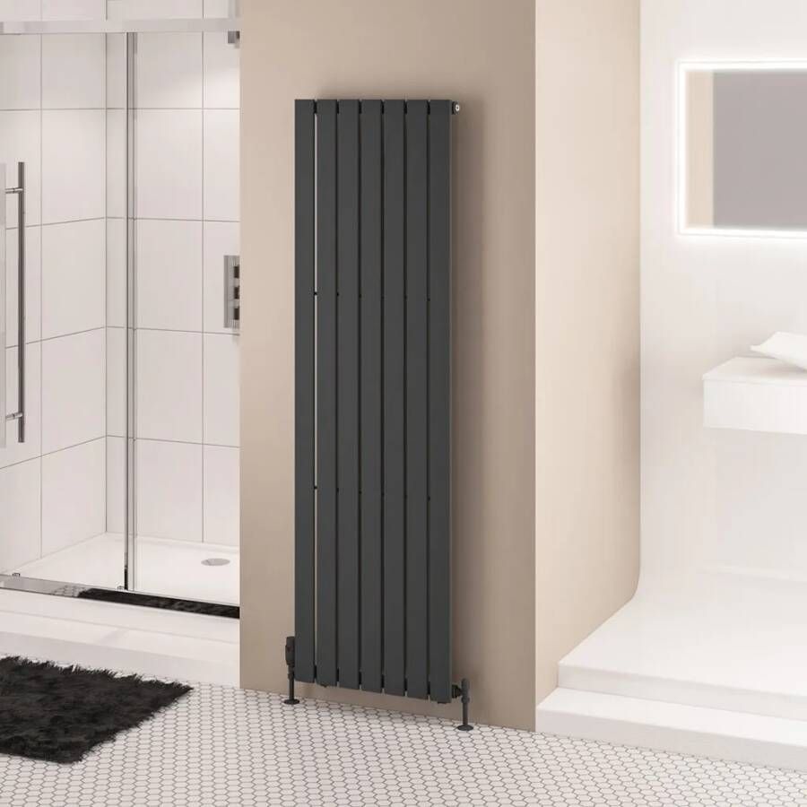 Eastbrook Warrington paneelradiator type 10 50x180cm 1234W antraciet