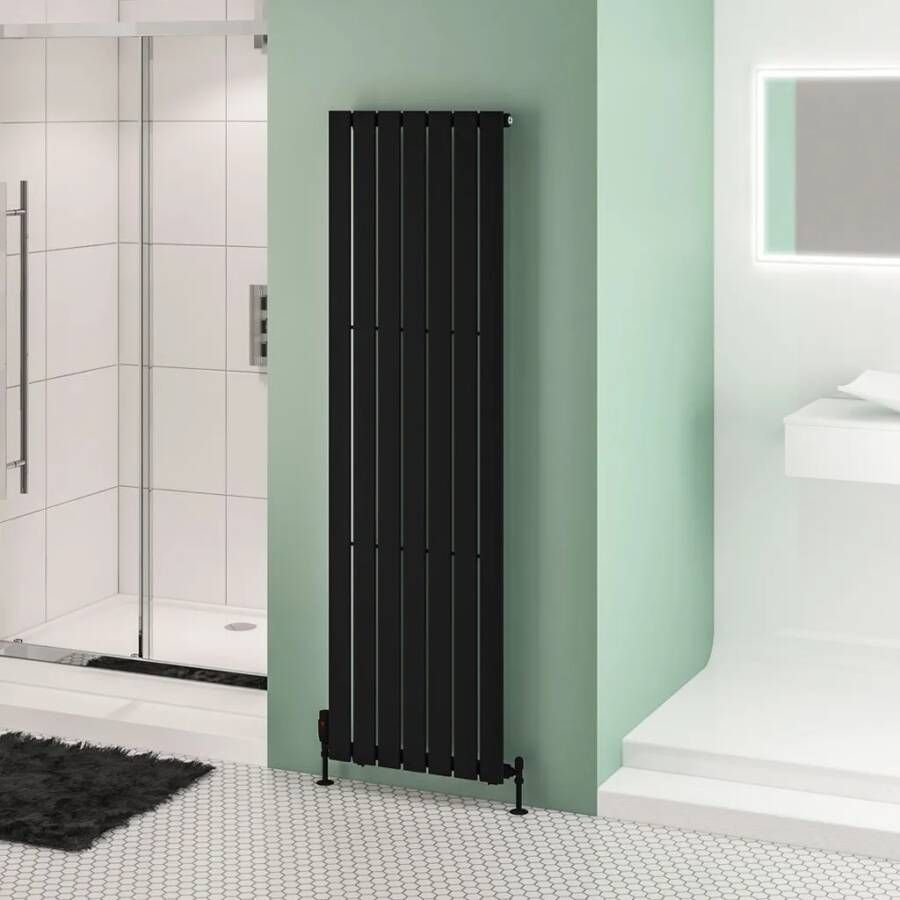 Eastbrook Warrington paneelradiator type 10 50x180cm 1234W zwart mat