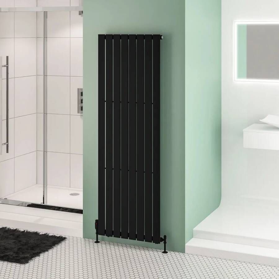 Eastbrook Warrington paneelradiator type 10 60x180cm 1411W zwart mat
