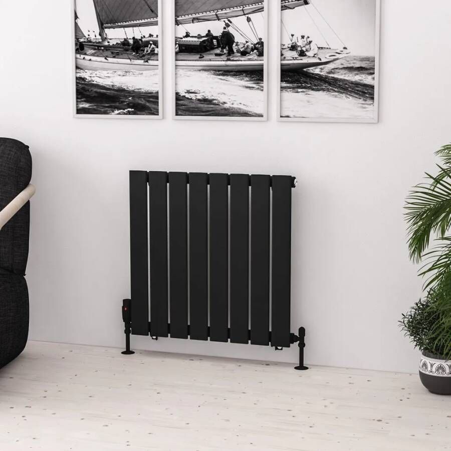 Eastbrook Warrington paneelradiator type 10 60x60cm 529W zwart mat