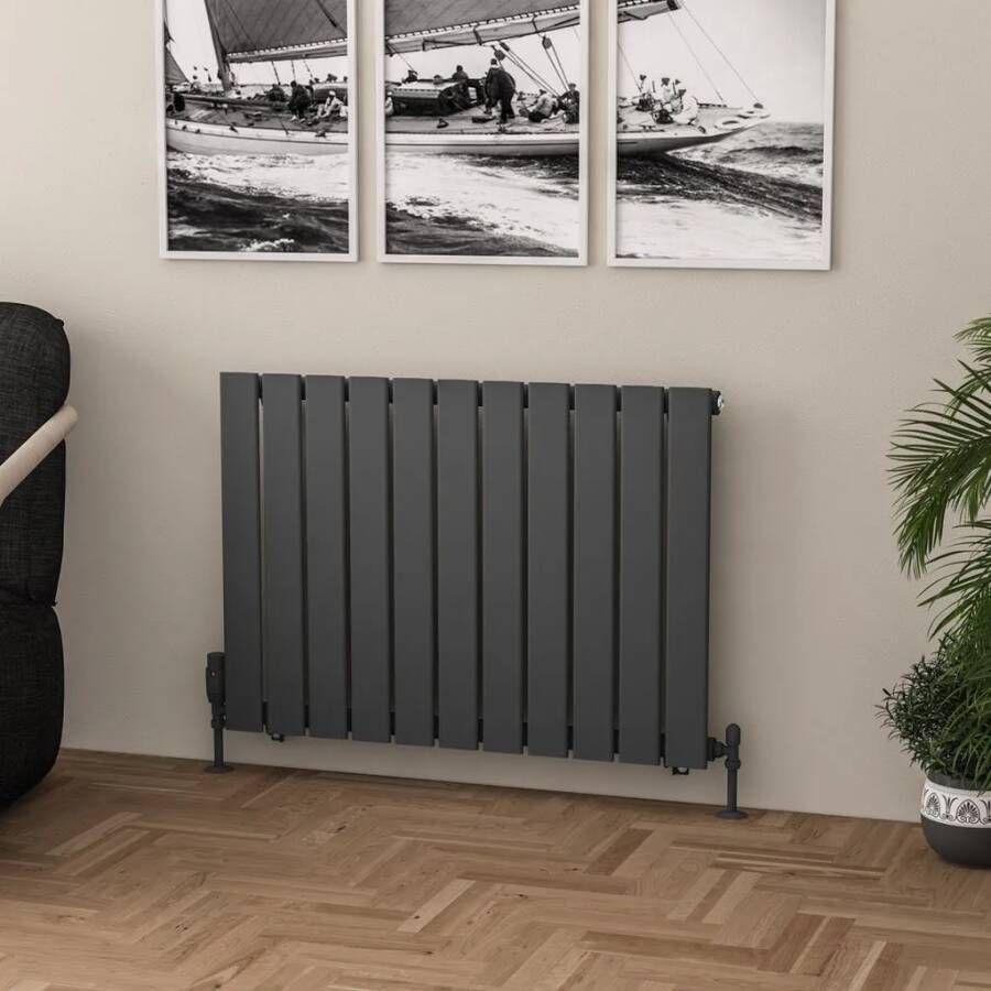 Eastbrook Warrington paneelradiator type 10 85x60cm 728W antraciet