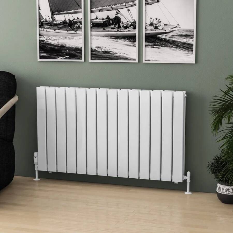 Eastbrook Warrington paneelradiator type 20 105x60cm 1699W wit glans