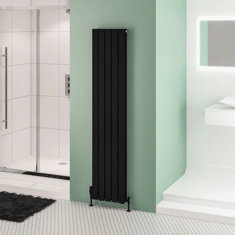 Eastbrook Warrington paneelradiator type 20 38x180cm 1709W zwart mat