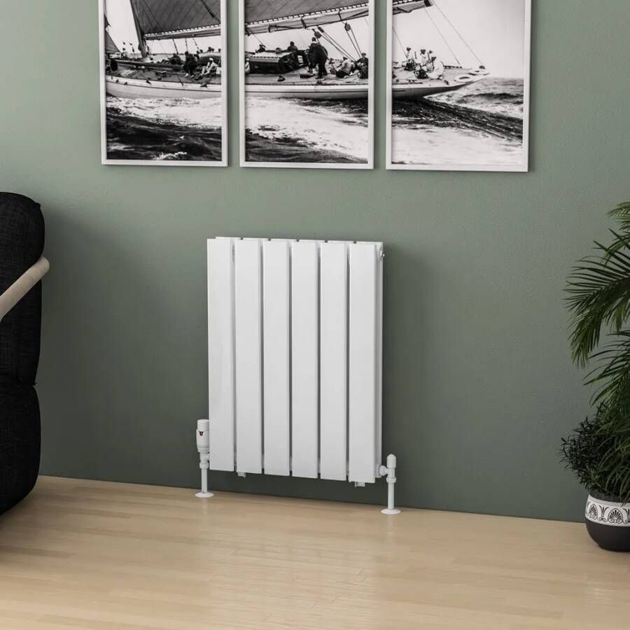 Eastbrook Warrington paneelradiator type 20 45x60cm 728W wit glans