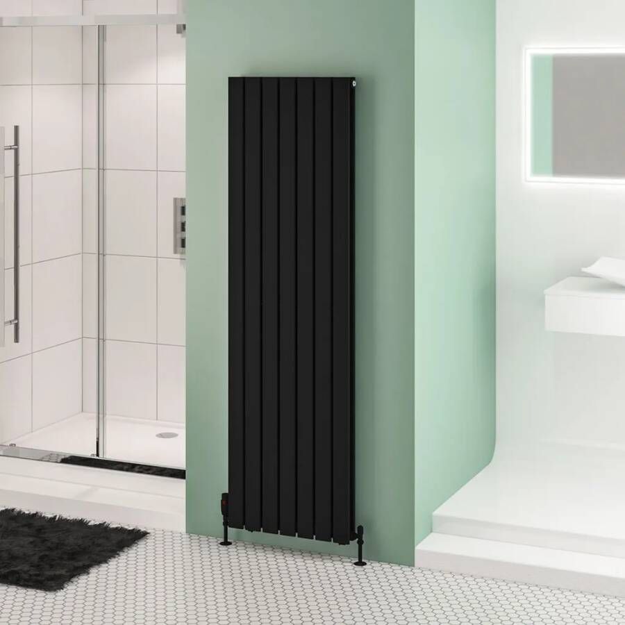 Eastbrook Warrington paneelradiator type 20 55x180cm 2293W zwart mat