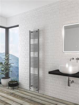 Eastbrook Wingrave handdoekradiator 40x180cm grijs mat 782W