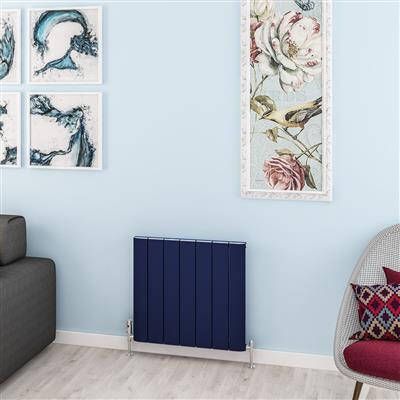 Eastbrook Withington radiator 65x60cm aluminium 697W blauw