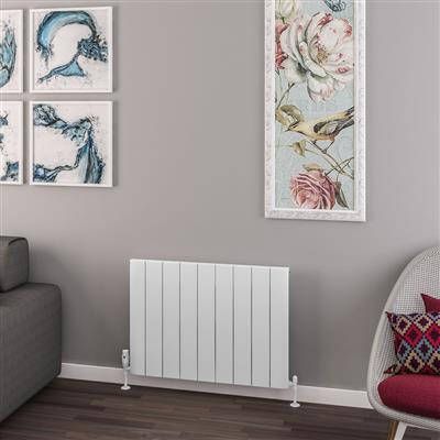 Eastbrook Withington radiator 85x60cm aluminium 889W wit mat