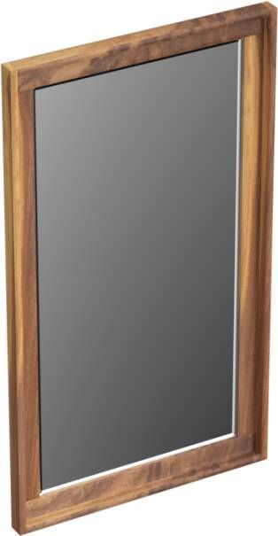 Forzalaqua Reno 2.0 spiegel 40x70cm Rechthoek zonder verlichting met frame Massief Eiken Pure Walnut 8070640