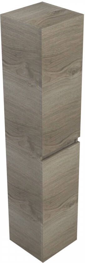 Royal Plaza Talisa kast hoog 35x35x170cm met 2 deuren links of rechts zilver eiken 54673