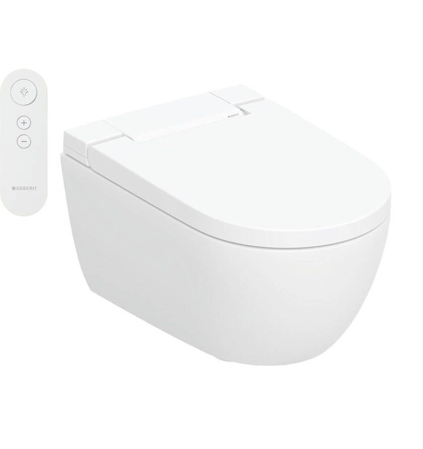 Geberit AquaClean Alba douche wc met afstandsbediening wit