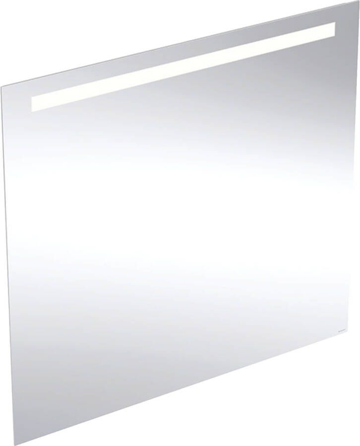 Geberit Option rechthoekige spiegel met verlichting 100x90cm