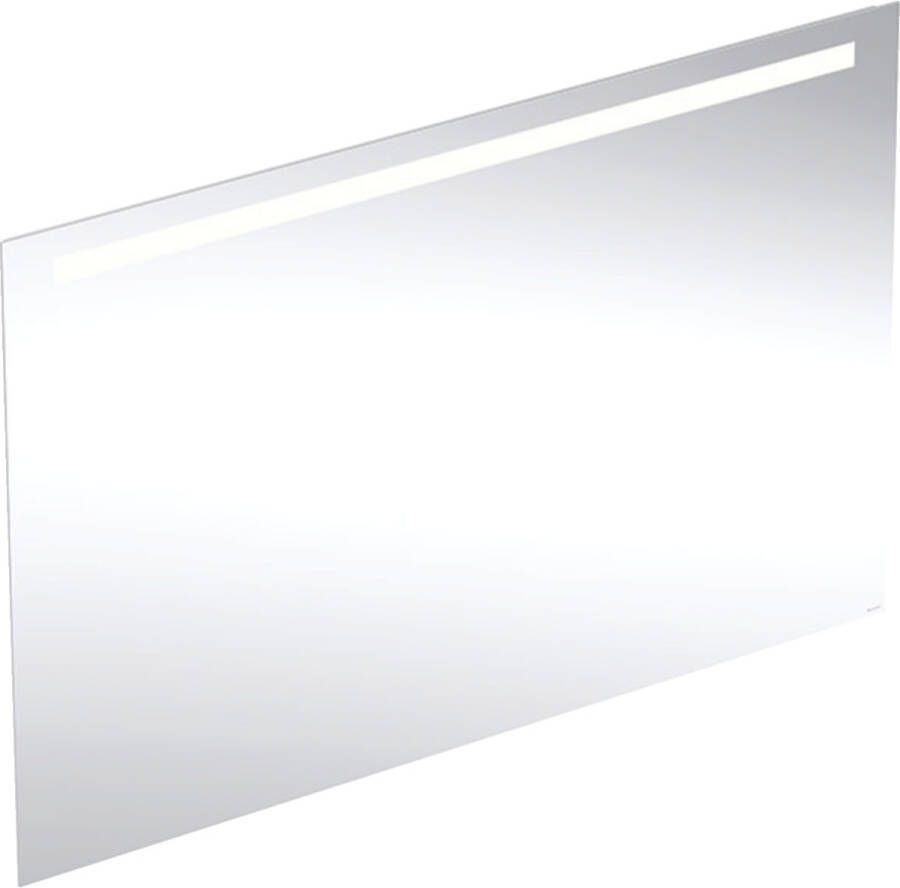 Geberit Option rechthoekige spiegel met verlichting 140x90cm