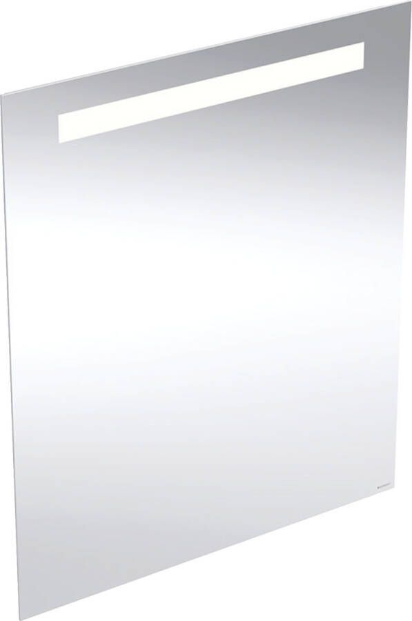 Geberit Option rechthoekige spiegel met verlichting 60x70cm