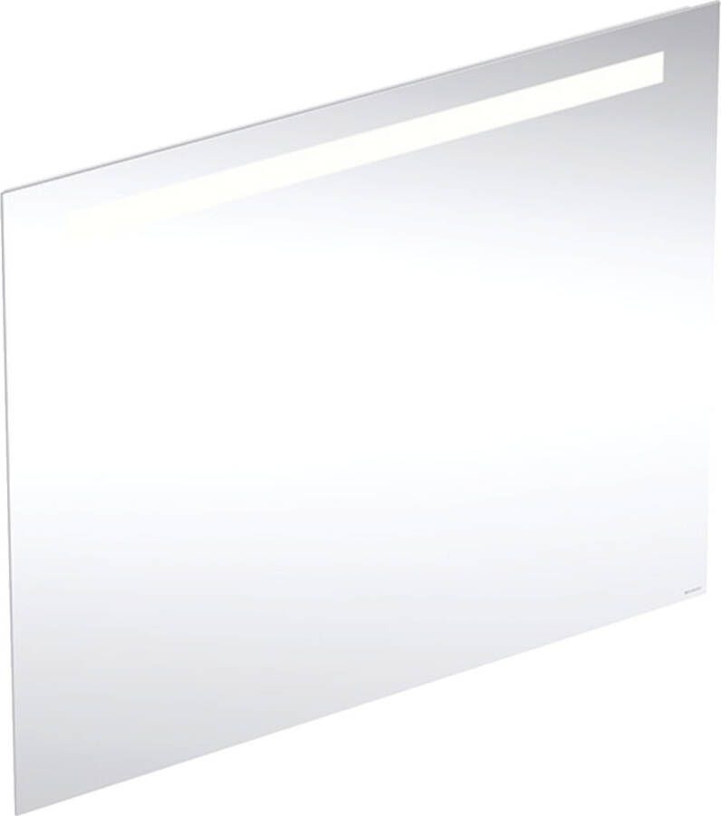 Geberit Option rechthoekige spiegel met verlichting 90x70cm