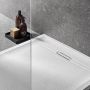 Geberit Sestra Douchevloer 100x80cm wit leisteen 550.252.00.2 - Thumbnail 2