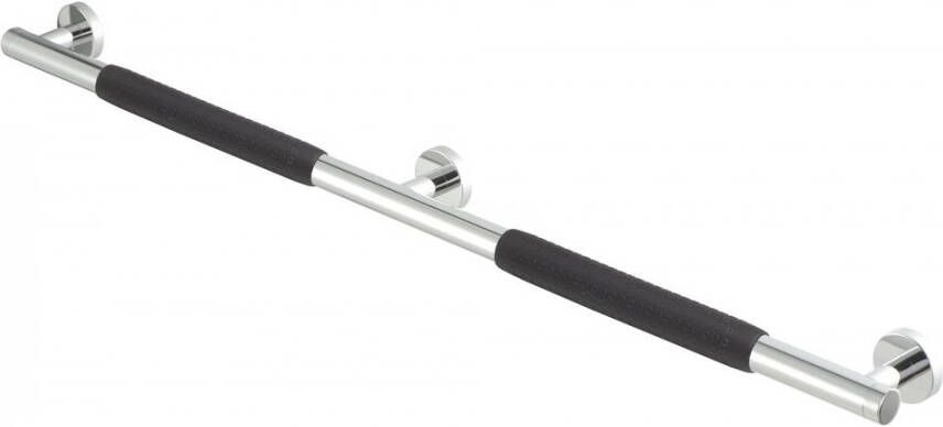 Geesa Comfort & Safety Wandbeugel 90cm Chroom (inclusief antislip handvat) 915807-62-90