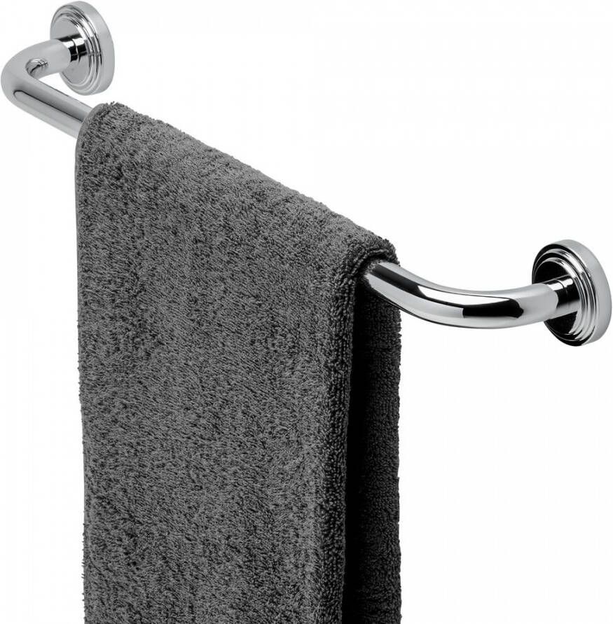Geesa Naxos Wandhanddoekhouder 45 Cm Chroom 916207-02-45