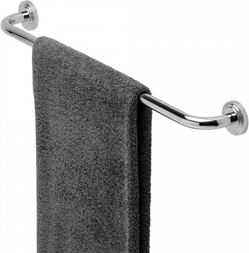 Geesa Naxos Wandhanddoekhouder 60 Cm Chroom 916207-02-60