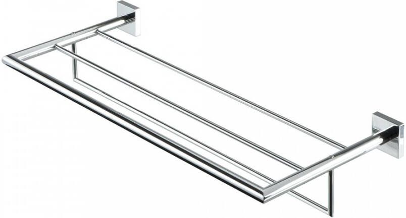 Geesa Nelio Handdoekrek met planchet 62.6cm Chroom 91685202