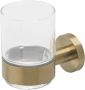 Geesa Nemox glashouder met glas 6 x 10 2 x 9 8 cm goud geborsteld - Thumbnail 2