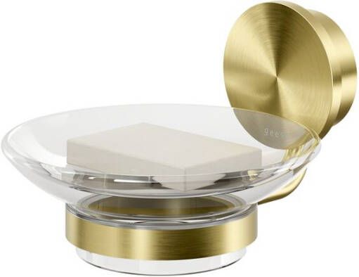 Geesa Opal zeephouder 11 x 13 3 x 7 8 cm goud geborsteld