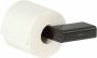Geesa Shift Toiletrolhouder zonder klep Zwart metaal geborsteld (links) 91990909L - Thumbnail 3