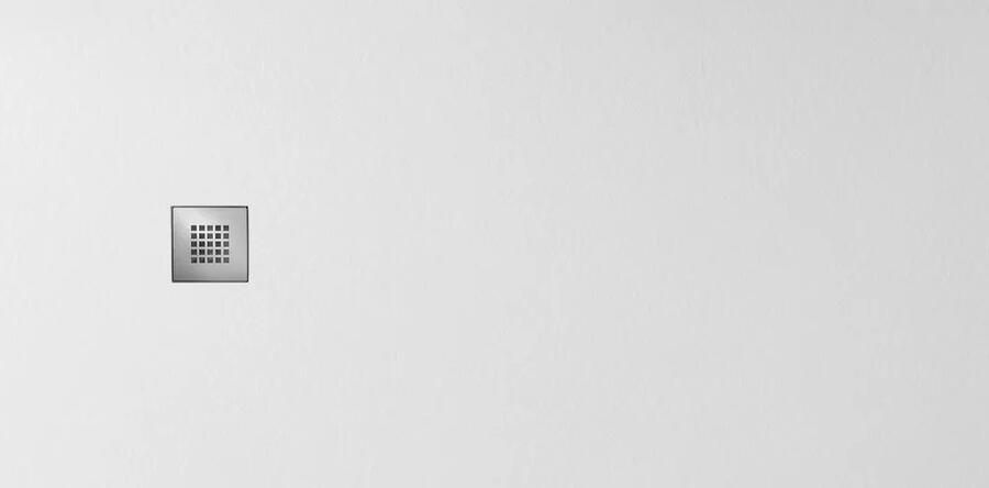 Gelco Mitia rechthoekige douchebak stone-look 200x100x3cm wit