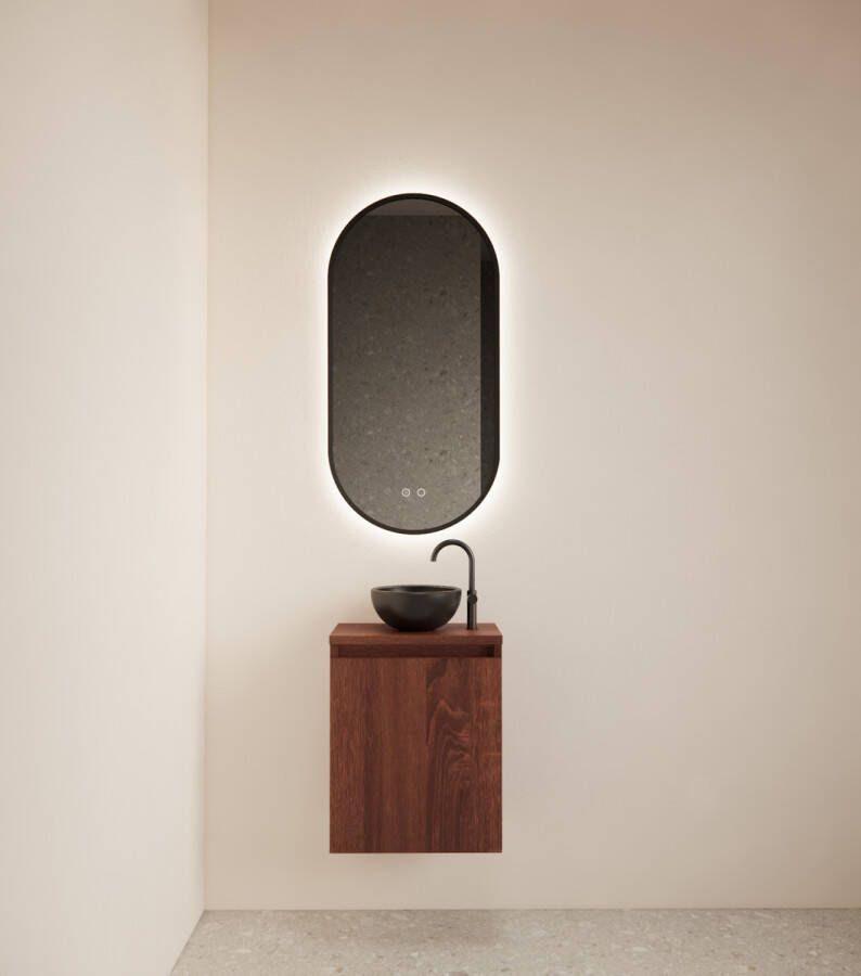 Gliss Design Echo toiletmeubel 40cm choco eiken