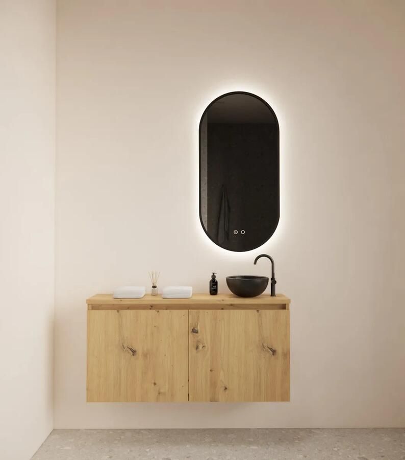 Gliss Design Echo toiletmeubel 100cm artisan eiken