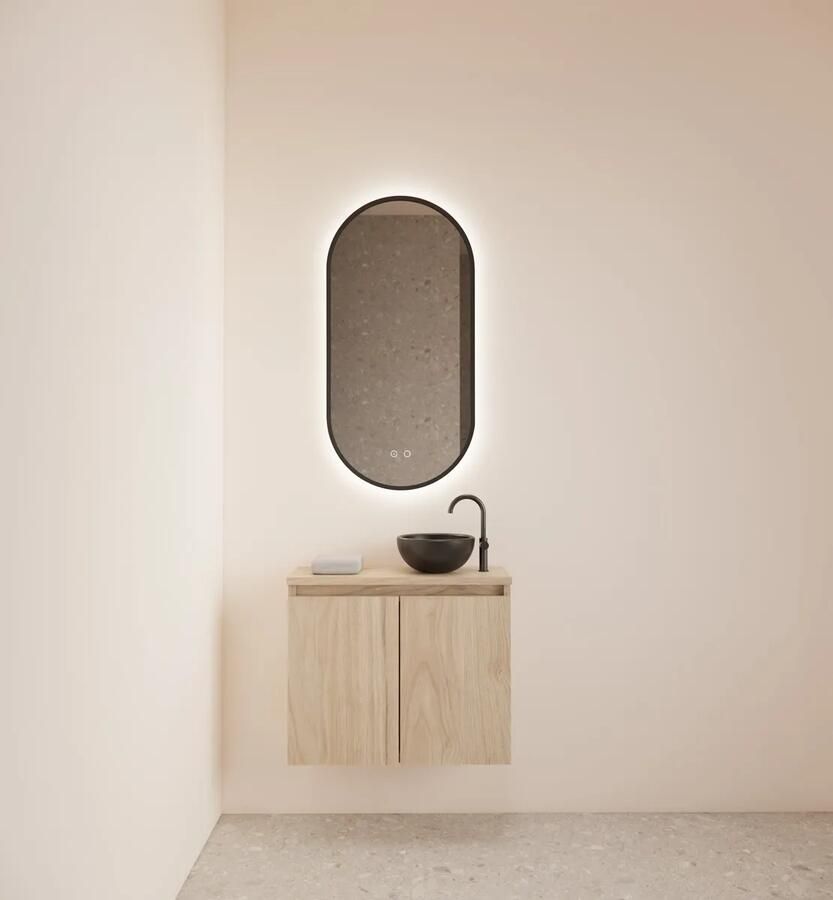 Gliss Design Echo toiletmeubel 60cm kastanje