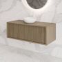 Gliss Design Onderkast Heronimus 100x45x35 cm Met Topplaat Ash Grey - Thumbnail 2