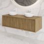 Gliss Design Onderkast Heronimus 120x45x35 cm Met Topplaat Castle Brown - Thumbnail 2