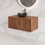 Gliss Design Onderkast Heronimus 60x45x35 cm Met Topplaat Walnut - Thumbnail 2