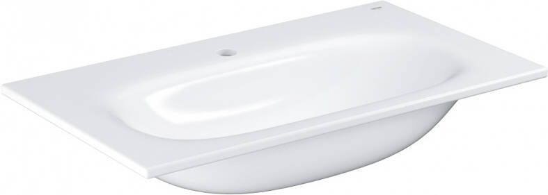 GROHE Essence Ceramic opzetwastafel met overloop 80 cm Alpine Wit