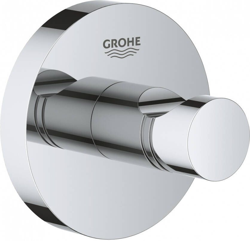 GROHE Essentials handdoekhaak wand enkel 1-gats metaal chroom 40364001