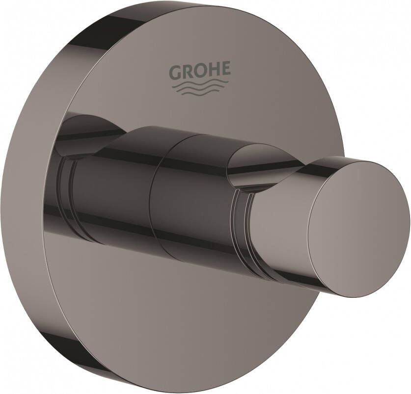 GROHE Essentials handdoekhaak wand enkel 1-gats metaal hard graphite 40364A01