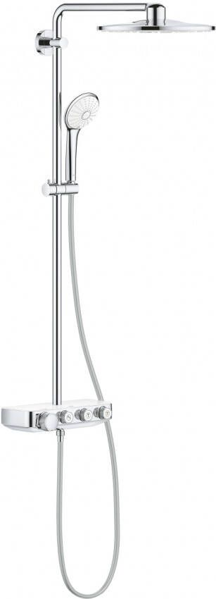 GROHE Euphoria Smartcontrol system 310 Duo Douchethermostaat douchesysteem rond wand eengreeps 2-gats 150mm hart moon white