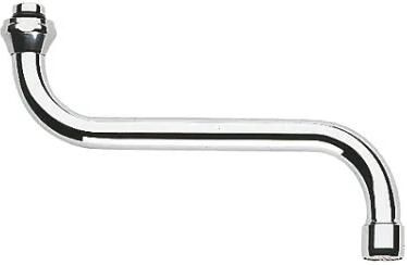 Grohe draaibare S-uitloop voor keukenmengkraan 15cm chroom